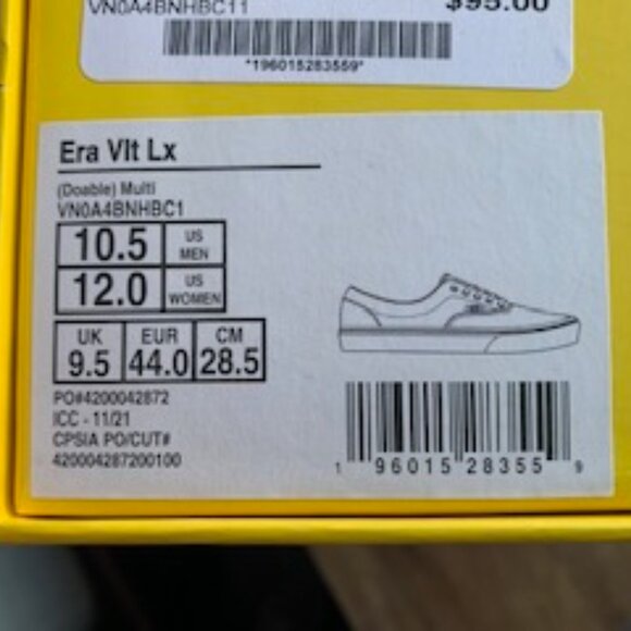 Vans Vault x Dobale Bold Ni LX ‘Forever Sunny in Ikoyi’ M10.5 W12 NWT VN0A4U49BC - Picture 10 of 10